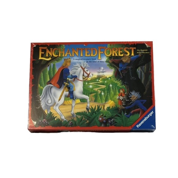Enchanted Forest Magical Treasure Hunt 1994 Vintage Board Game Ravensburger New - Picture 1 of 7